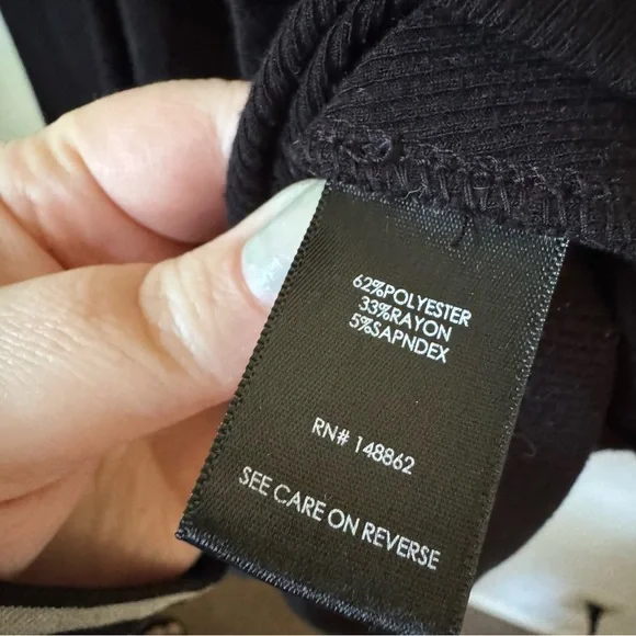 Torrid | Rib Knit Twist Front Skater Dress - Picture 5 of 7